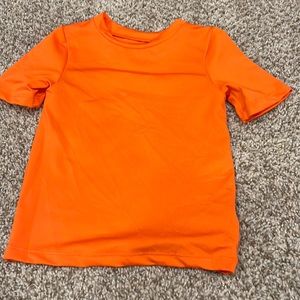 Cat and jack orange boys nylon T-shirt size 18 months
